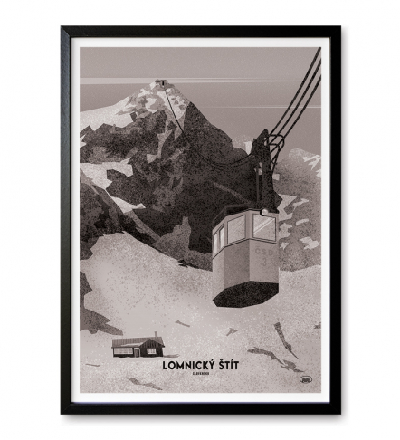 Obrázek pro Poster Lomnický štít