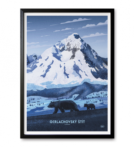 Poster Gerlachovský štít - XL Obrázok pre Poster Gerlachovský štít - XL