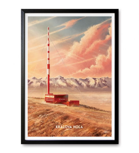 Poster Kráľova hoľa - XL Obrázok pre Poster Kráľova hoľa - XL