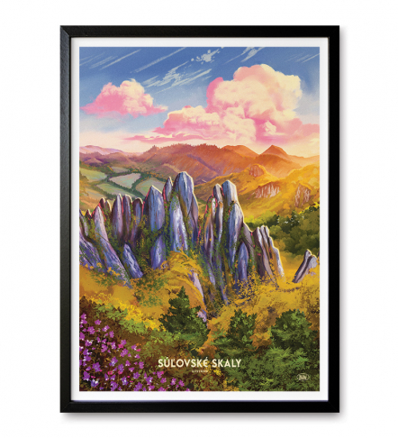 Obrázok pre Poster Súľovské skaly