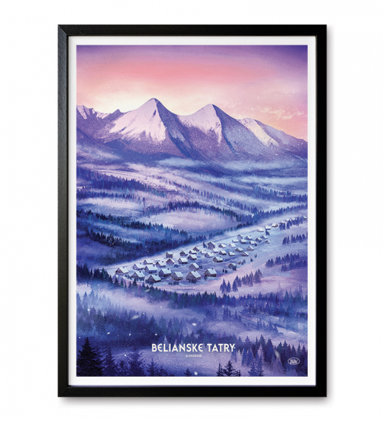 Poster Belianske Tatry - Ždiar Obrázok pre Poster Belianske Tatry - Ždiar