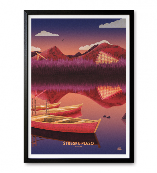 Poster Štrbské pleso Obrázek pro Poster Štrbské pleso