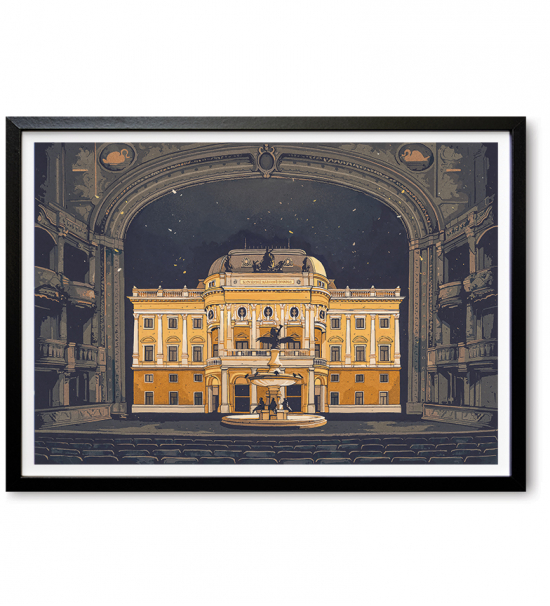 Poster Slovenské národné divadlo Obrázok pre Poster Slovenské národné divadlo