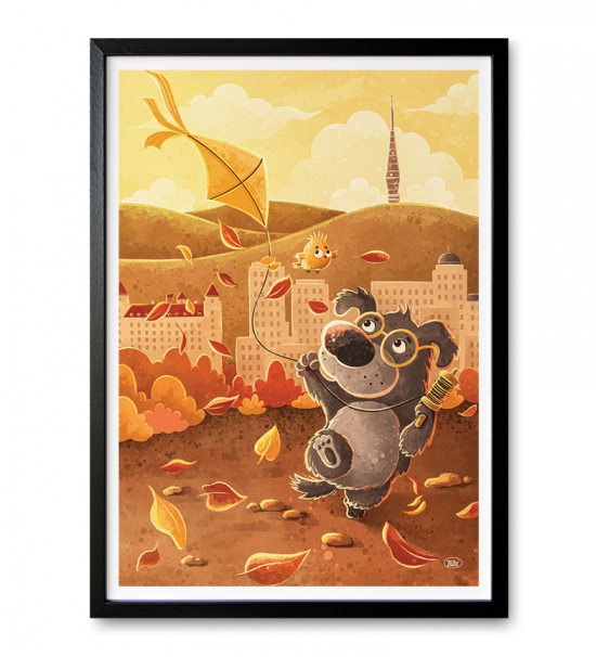 Detský poster Bratislava Obrázok pre Detský poster Bratislava