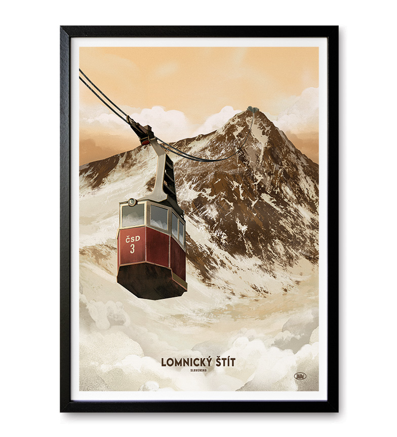 Obrázok pre Poster Lomnický štít - XL