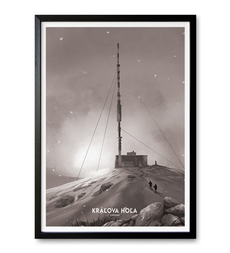 Poster Kráľova hoľa Obrázok pre Poster Kráľova hoľa